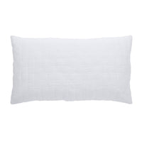 white cotton quilty textured 