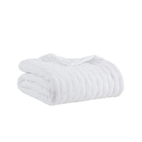 white cotton quilty textured 
