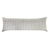 body pillow stripe linen blue natural
