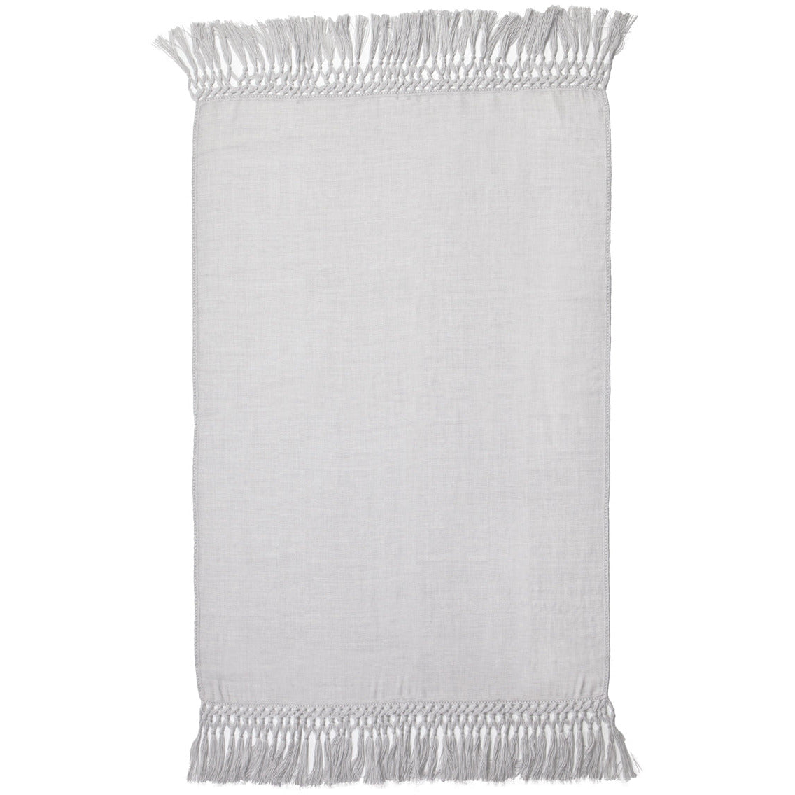 gray throw fringe alpaca