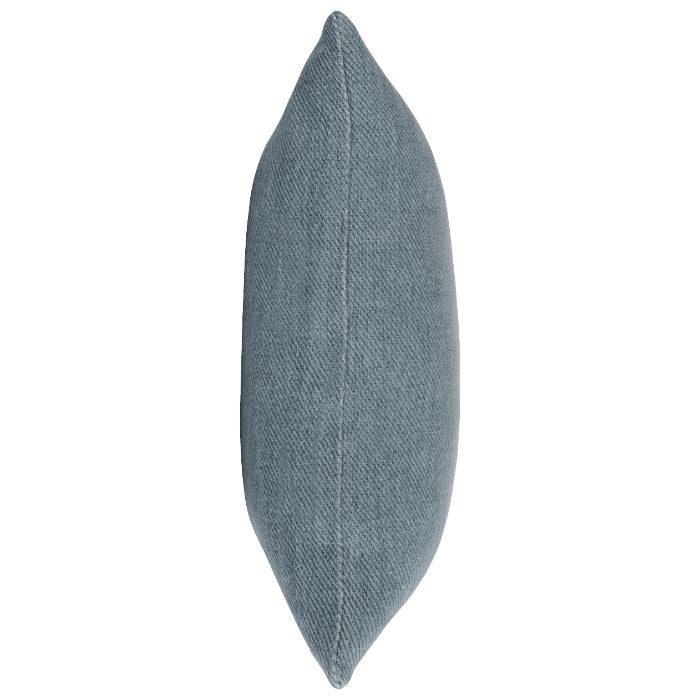 denim blue accent pillow stripe