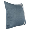 denim blue accent pillow stripe