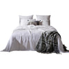 woven white bedding sham waffle matelasse coverlet cotton