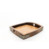 Vino Wine Barrel Oak Tray Square - Boards + Trays for Dinner Parties