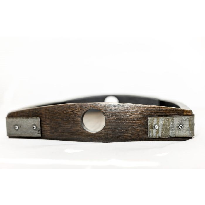 Vino Wine Barrel Oak Tray Rectangle - Decorative Boards + Trays