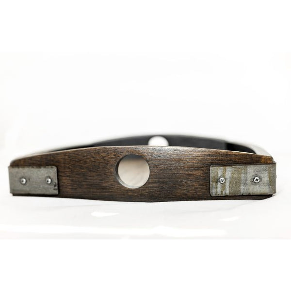 Vino Wine Barrel Oak Tray Rectangle - Decorative Boards + Trays