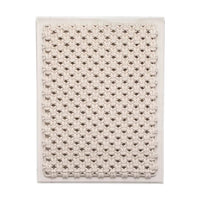 woven rope frame ivory