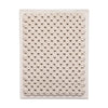 woven rope frame ivory