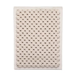 woven rope frame ivory