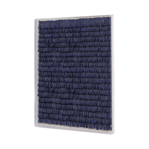 navy textured framed art