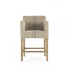 Slipcover Counter Stool - Avignon - Blue Stripe