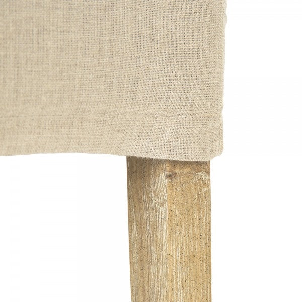 Slipcover Counter Stool - Avignon - Blue Stripe