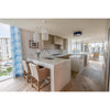 Slipcover Counter Stool - Avignon - Blue Stripe
