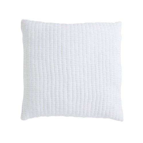 white cotton quilt textured 
