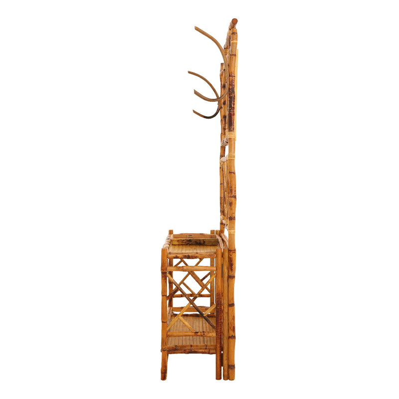 Unique bamboo entry way piece