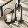 aged zinc outdoor hurricane large