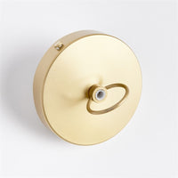 woven natural cane rattan bell pendant light