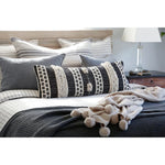 Zuma Charcoal Blanket Bedding Collection