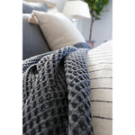 Zuma Charcoal Blanket Bedding Collection